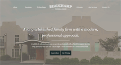Desktop Screenshot of beauchamp.co.nz