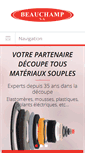 Mobile Screenshot of beauchamp.fr